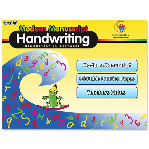 Manuscript　Interactive　Handwriting　Modern　Learning