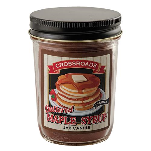 Buttered Maple Syrup 1/2 Pint Candle