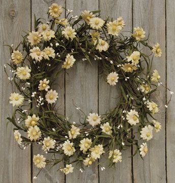 Teastain Daisy & Pip Wreath, 20"