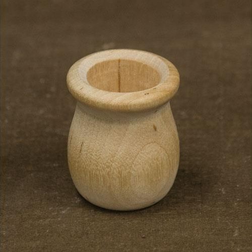 Wood Candle Cup - 1-3/8"