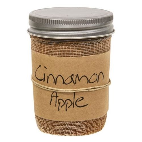 Cinnamon Apple Jar Candle, 8Oz