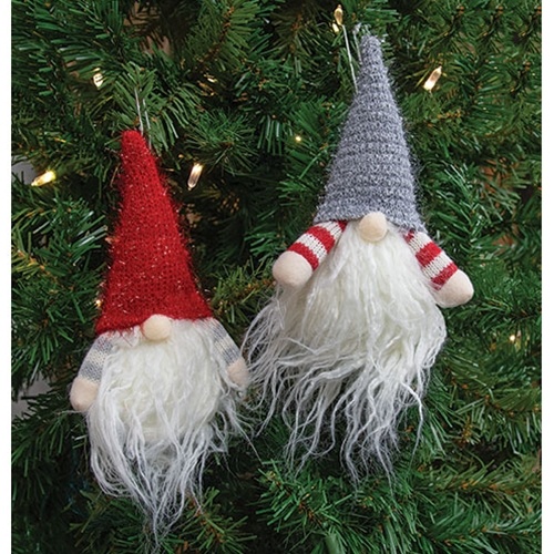 Mini Christmas Felt Gnome Ornament 2 Asstd.