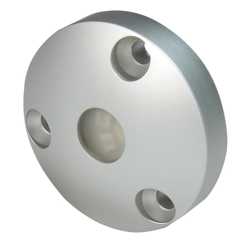 Lumitec High Intensity "Anywhere" Light - Brushed Housing - Blue Non-Dimming
