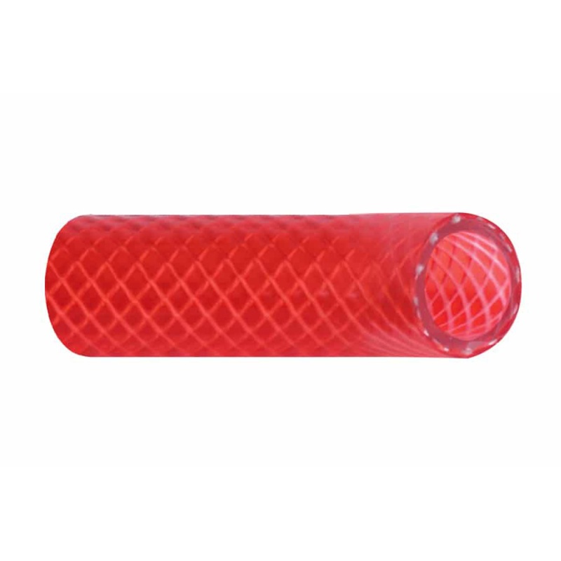 Trident Marine 3/4" X 50' Boxed Reinforced Pvc (Fda) Hot Water Feed Line Hose - Drinking Water Safe - Translucent Red