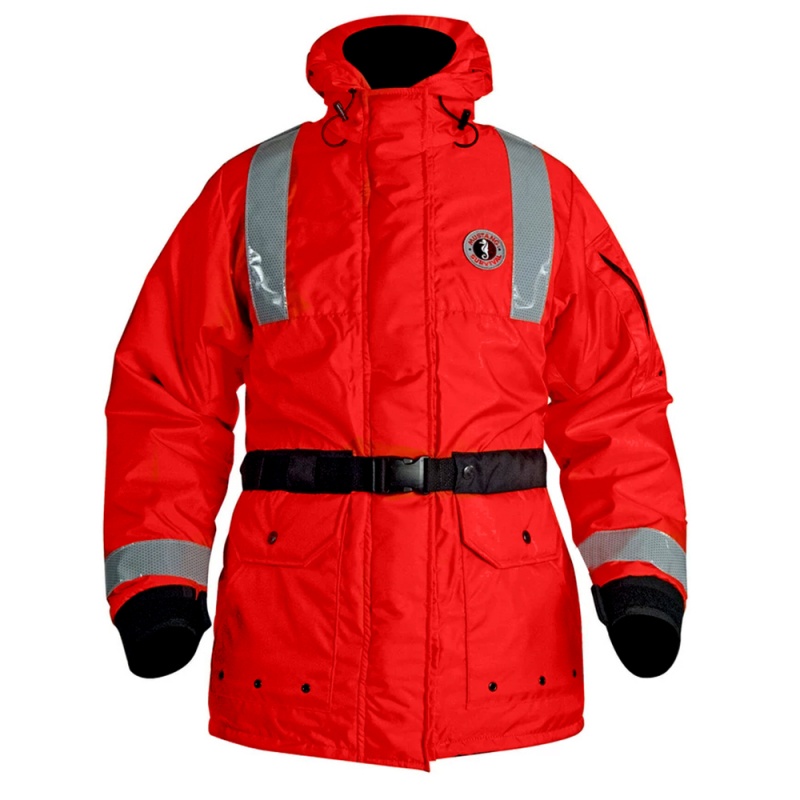 Mustang Thermosystem Plus Flotation Coat - Red - Small