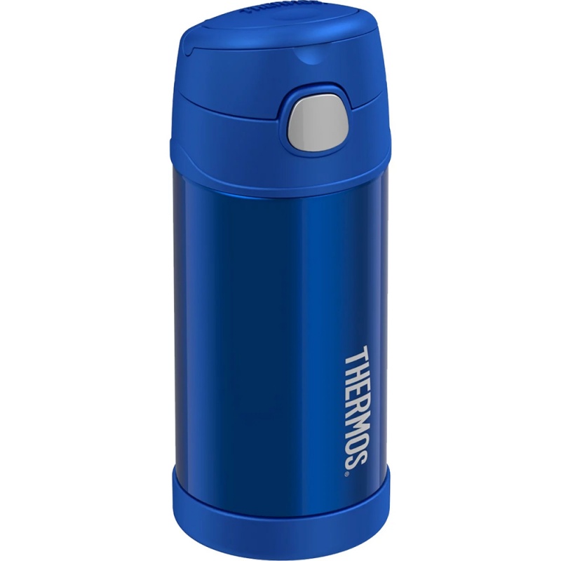 Thermos Funtainer® Stainless Steel Insulated Blue Water Bottle W/Straw - 12Oz