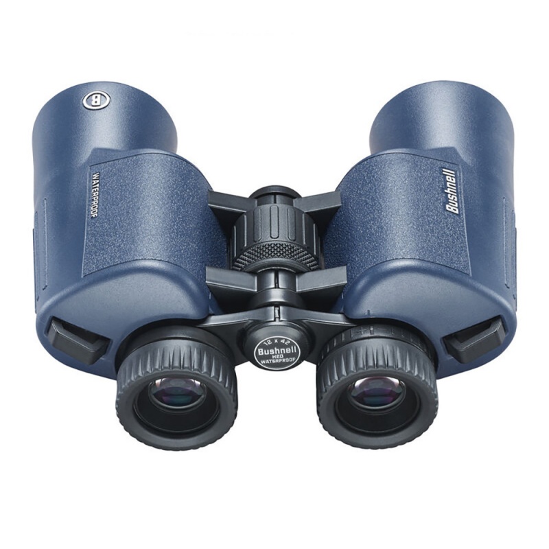 Bushnell 8X42mm H2o Binocular Dark Blue Porro Wp/Fp Twist Up Eyecups