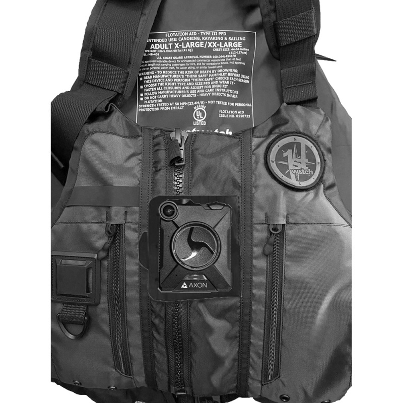 First Watch Av-1000 Kayak Style Duty Pfd - Black - M/l