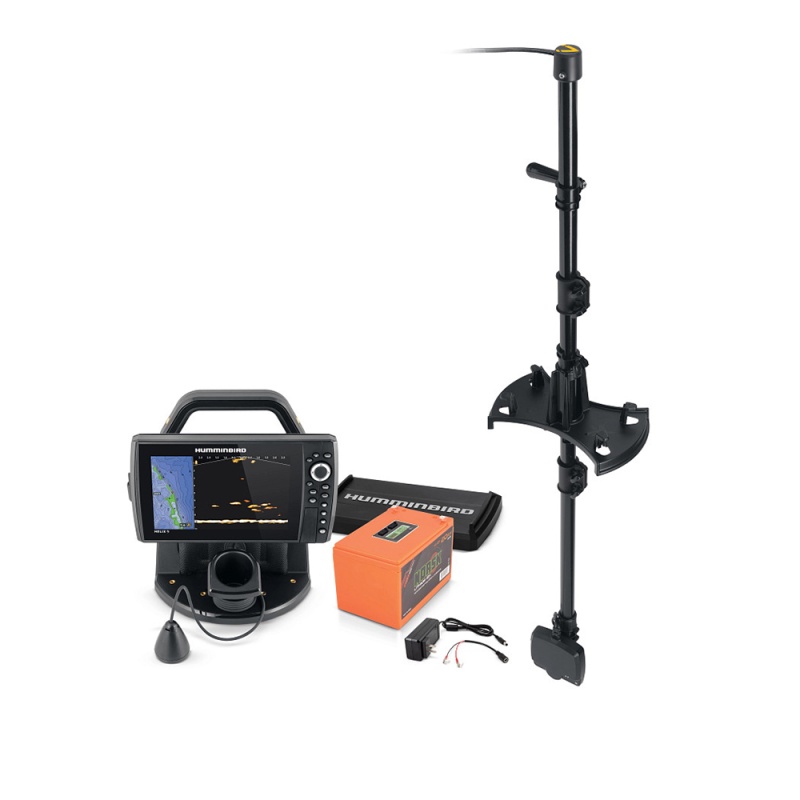Humminbird Ice Helix 9 Msi+ Gps G4n Mega Live Bundle