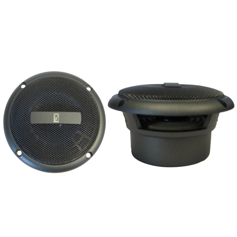 Poly-Planar Ma-3013 3" 60 Watt Round Component Speakers - Gray
