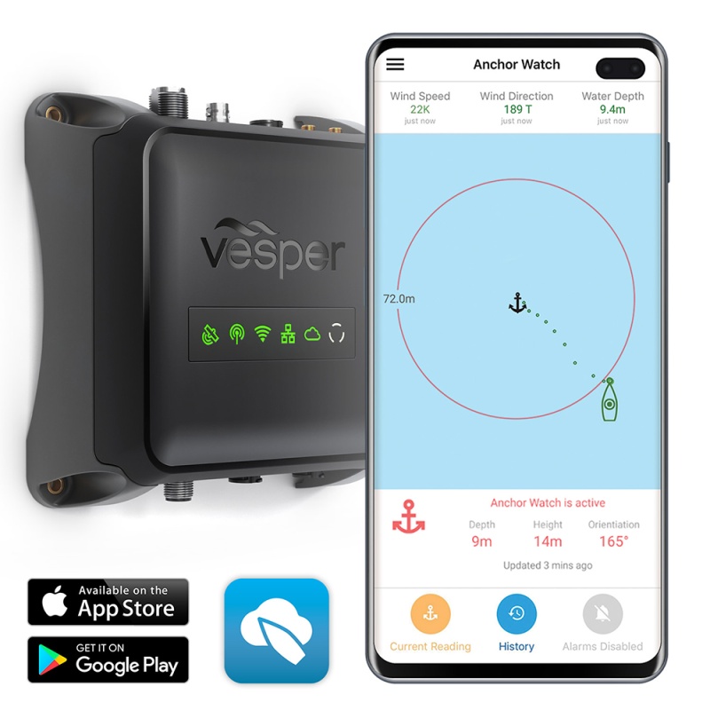 Vesper Cortex M1- Full Class B Sotdma Smartais Transponder W/Remote Vessel Monitoring - Only Works In North America