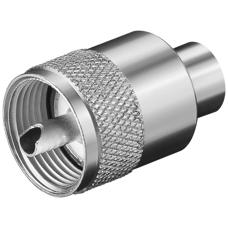 Glomex Pl-259 Male Connector F/Rg58 C/U Coax Cable