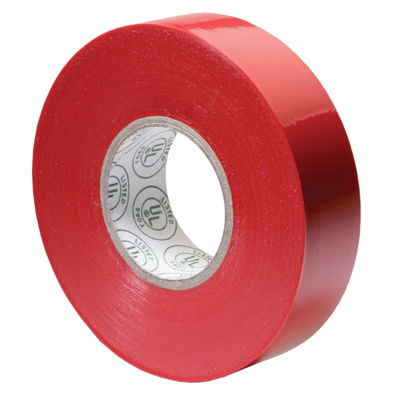 Ancor Premium Electrical Tape - 3/4" X 66' - Red