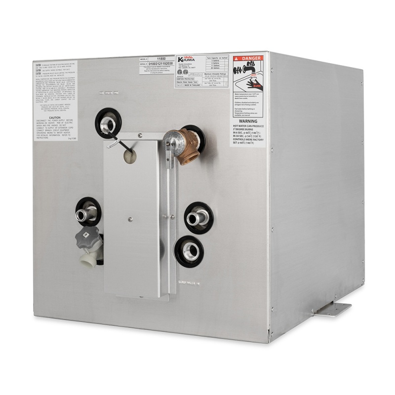 Kuuma 11 Gallon Water Heater L1 & N Wiring Front Heat Exchange Side Mount