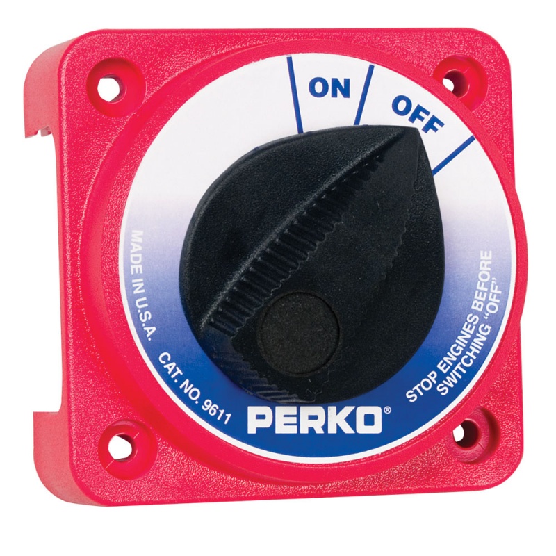 Perko 9611Dp Compact Medium Duty Main Battery Disconnect Switch
