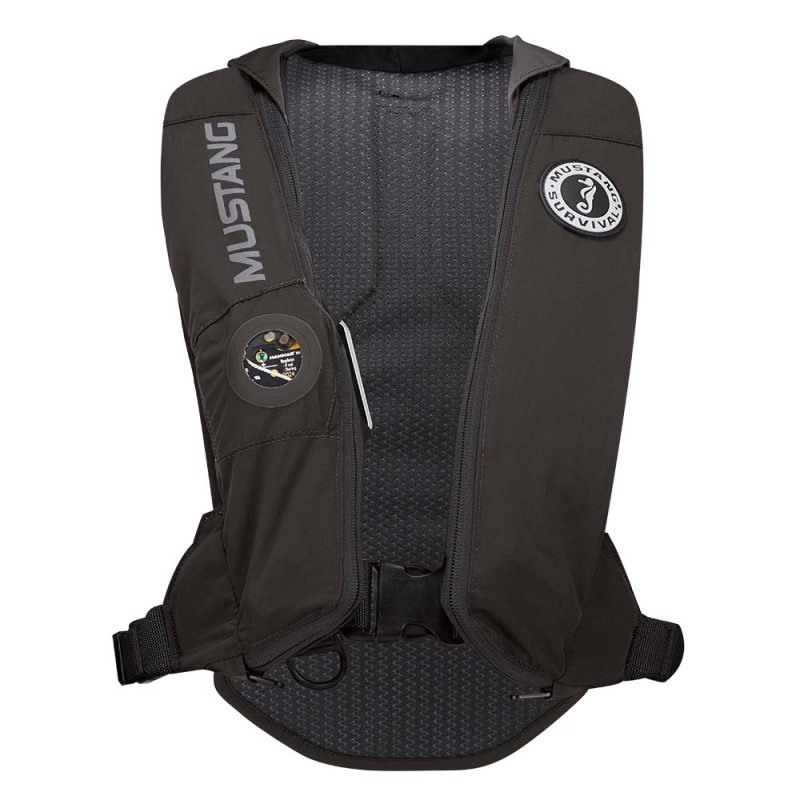 Mustang Elite 28 Hydrostatic Inflatable Pfd - Black - Automatic/Manual
