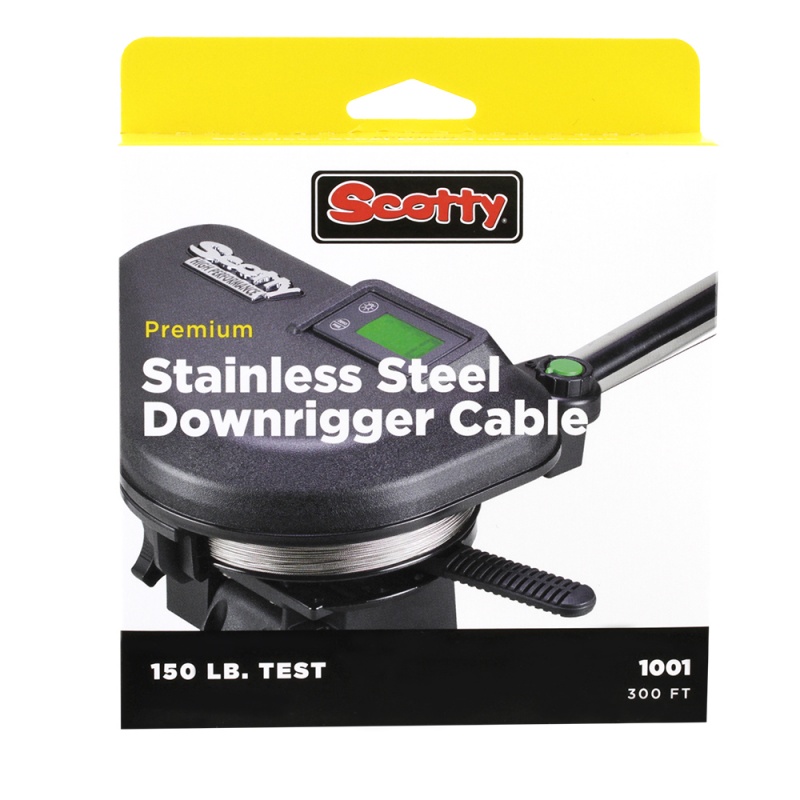 Scotty 200Ft Premium Stainless Steel Replacement Cable