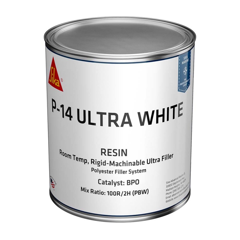 Sika Sikabiresin® Ap014 White Base Quart Can Bpo Hardener Required