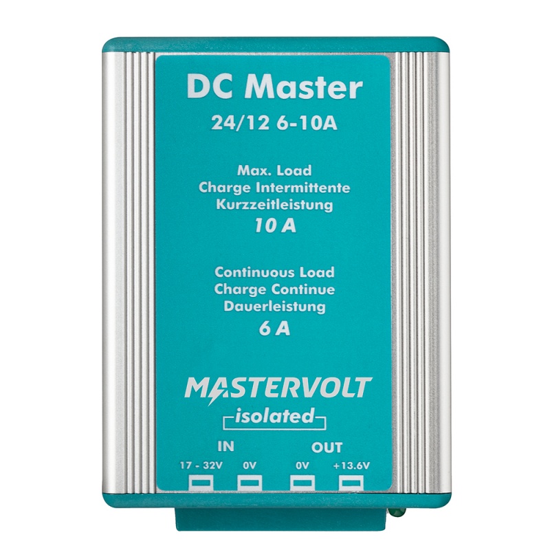 Mastervolt Dc Master 24V To 12V Converter - 6A W/Isolator