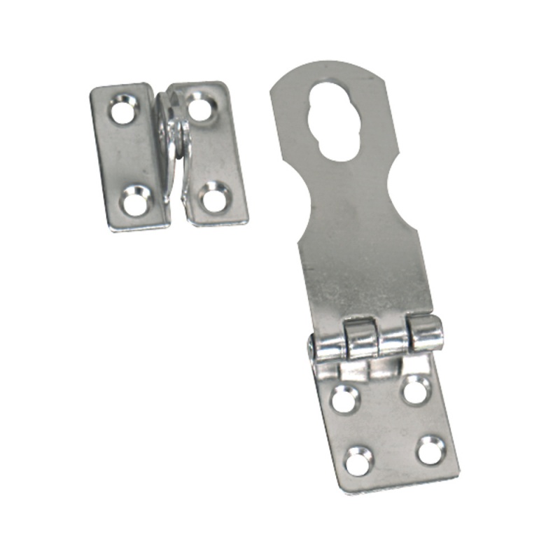Whitecap Fixed Safety Hasp - 304 Stainless Steel - 1" X 3"