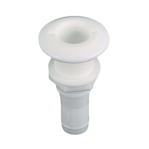 Perko 5/8" Thru-Hull Fitting F/ Hose Plastic Made In The USA