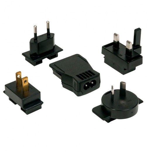 Iridium Plug Kit F/9555: US & International Adapters for Satellite Phones