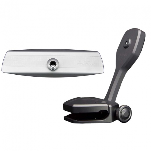 Ptm Edge Mirror/Bracket Kit W/Vr-140 Elite Mirror & Zxr-360 (Titanium Grey)