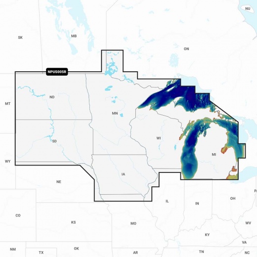 Navionics Platinum+ Npus005r - U.S. North Chartplotter