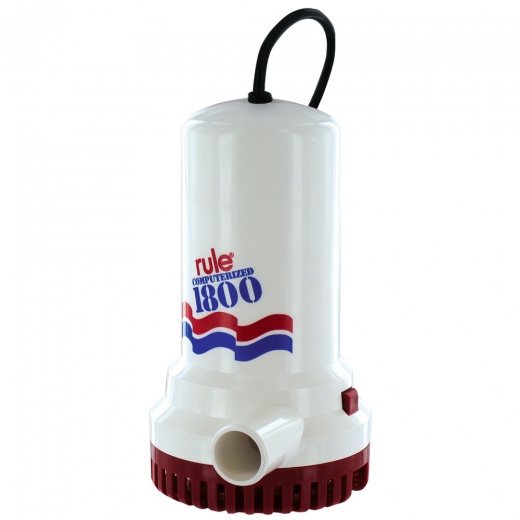 Rule 1800 Sump/Utility Pump W/8' Cord - 110V Automatic