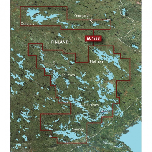 Garmin Bluechart G3 Vision HD - VEU489S - Kupio - Lappeenranta - microSD/SD