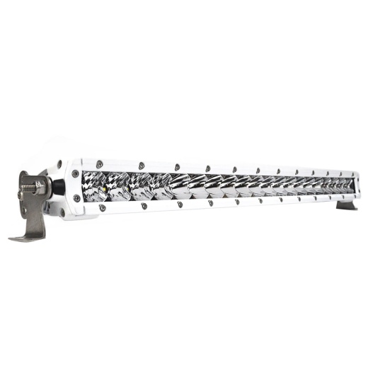 Black Oak Pro Series 3.0 Single Row 20" Led Light Bar - Combo Optics - White Housing