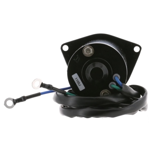 Arco Marine Replacement Outboard Tilt Trim Motor - Yamaha, 2-Wire, 3 Bolt, Flat Blade