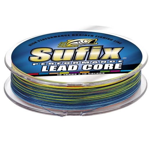Sufix Performance Lead Core - 15Lb - 10-Color Metered - 100 Yds