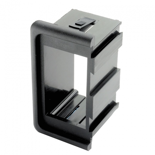 Cole Hersee Rocker Switch Bezel Kit - 2 Ends & 1 Center