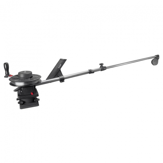 Scotty 1091 Telescoping 60" Longarm Combo Manual Downrigger W/ Swivel Base