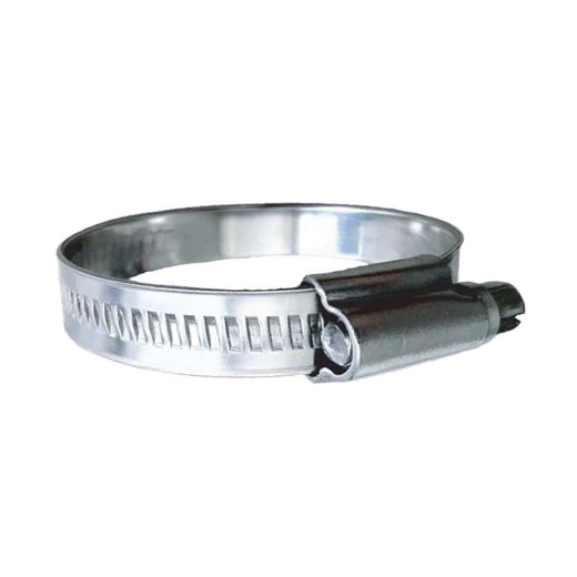 Trident Marine 316 SS Non-Perforated Worm Gear Hose Clamp