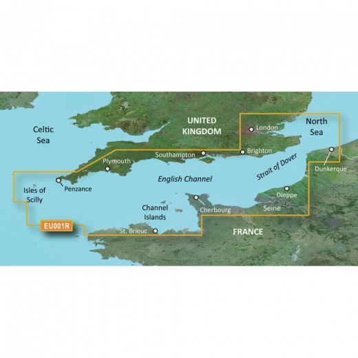 Garmin Bluechart® G3 Hd - Hxeu001r - English Channel - Microsd™/Sd™