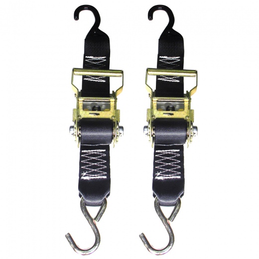 Rod Saver Heavy-Duty Ratchet Trailer Tie-Down - 2" X 3' - Pair