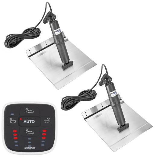 Lectrotab XKA Aluminum Alloy Trim Tab Kit W/Alc-1 Control - 9 X 18