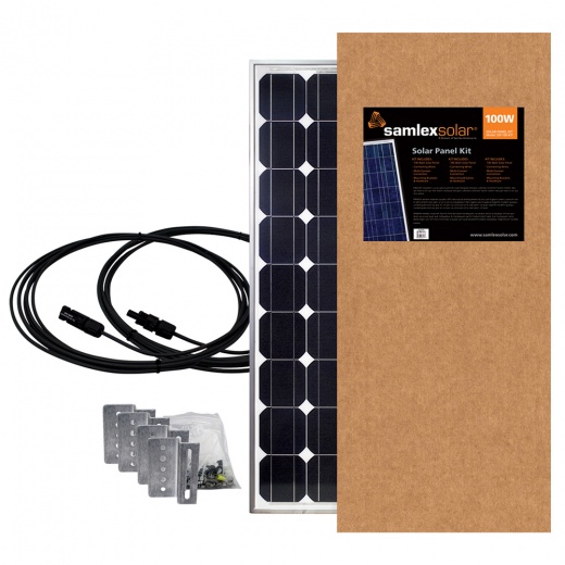 Samlex 100W Solar Panel Kit - Off-Grid Solar Power System