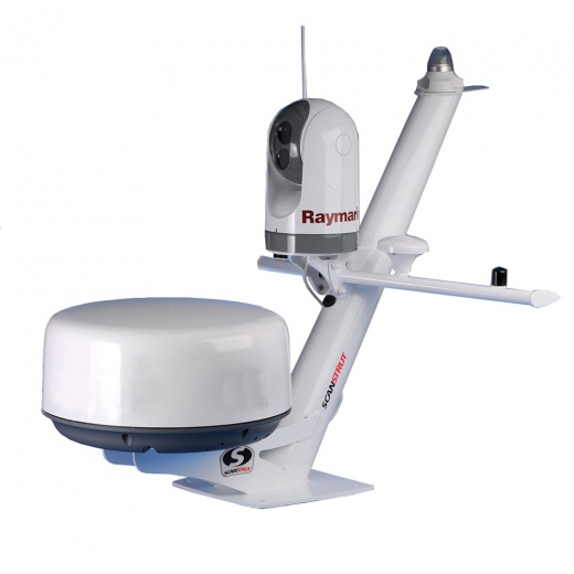 Scanstrut Tapered Radar Mast F/Radomes, Lights, Cameras, Gps/Vhf Antennas