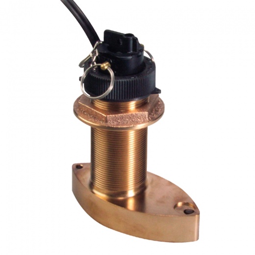 Raymarine B744v Bronze Thru Hull Triducer W/45' Cable
