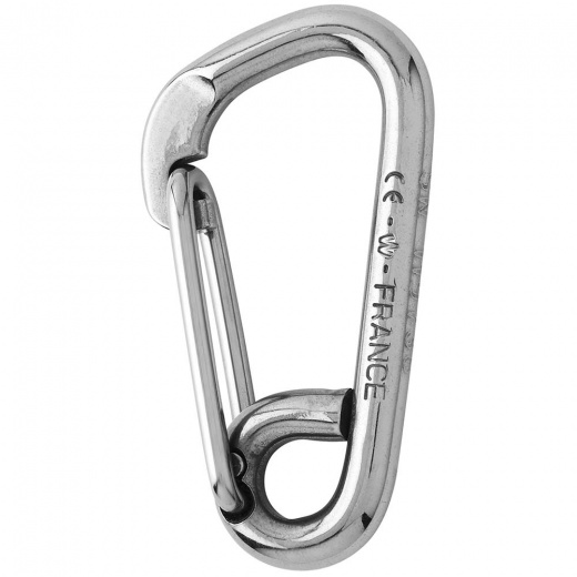 Wichard Asymmetric Carbine Hook - Length 60Mm - 1/4"