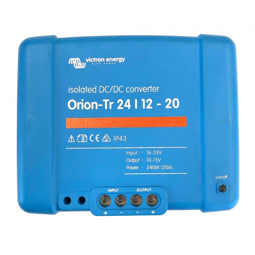 Victron Orion-Tr Dc-Dc Converter - 24 Vdc To 12 Vdc - 20Amp Isolated