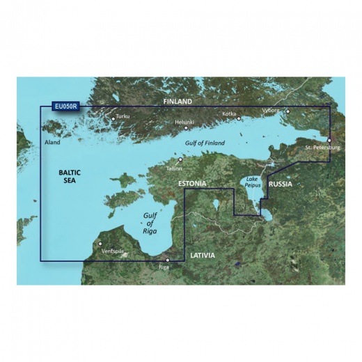 Garmin Bluechart G3 Vision HD - VEU050R - Aland to Vyborg - MicroSD/SD