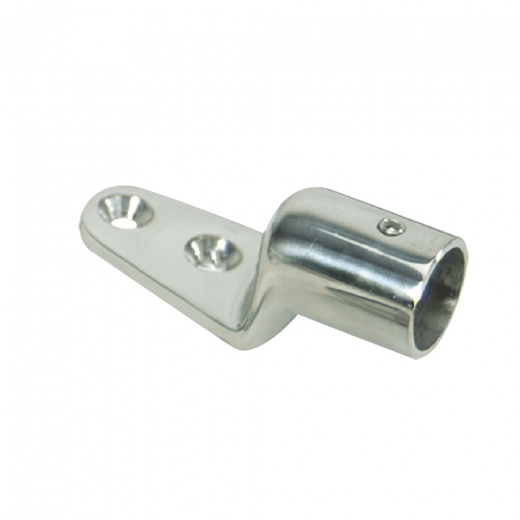 Whitecap 5-1/2° Blind Base - 316 Stainless Steel - 7/8" Tube O.D