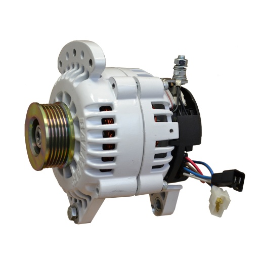 Balmar Alternator 100 Amp 12V 3.15 Dual Foot Saddle K6 Pulley with Isolated Ground