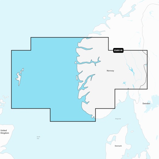 Garmin Navionics Vision+ NVEU051R Chart - Norway Marine Chart