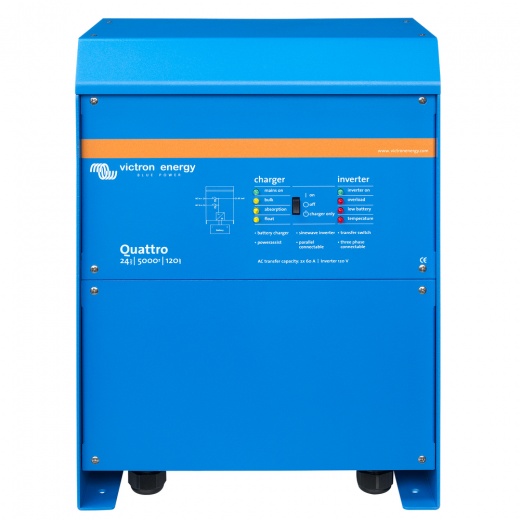 Victron Quattro Inverter/Charger 24V DC - 5000W