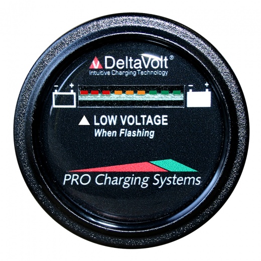 Dual Pro Battery Fuel Gauge - Deltaview Link Compatible - 72V System
